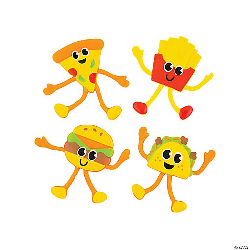Fast Food Bendables - 24 Pc.