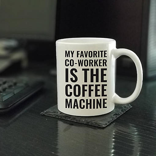 Favorite Co-Worker Machine ceramic mug