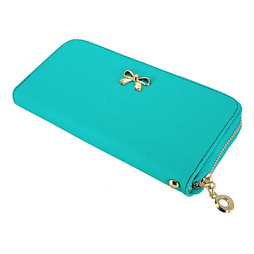 FC Design Light Blue Long Wallets