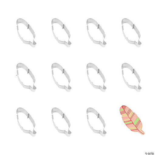 Feather 4" Cookie Cutters