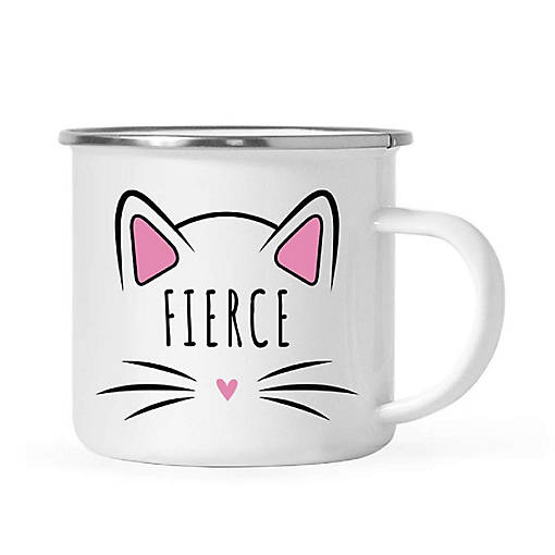 Fierce Cat Mom 11oz Campfire Mug