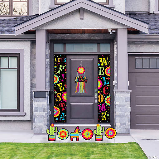 Fiesta Front Door Decorating Kit - 9 Pc.
