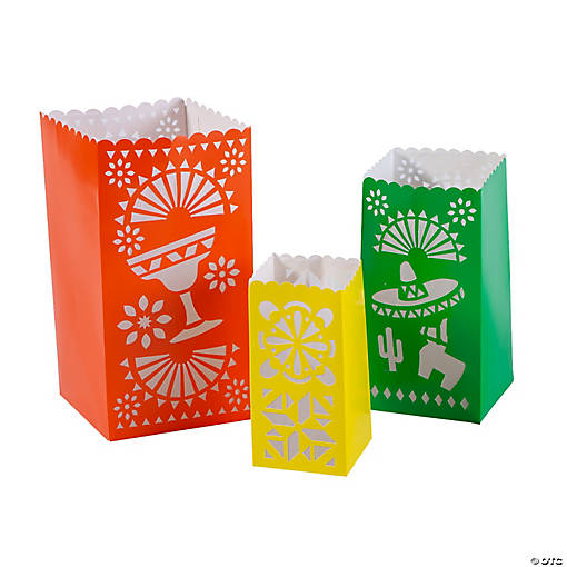 Fiesta Luminary Boxes - 3 Pc.