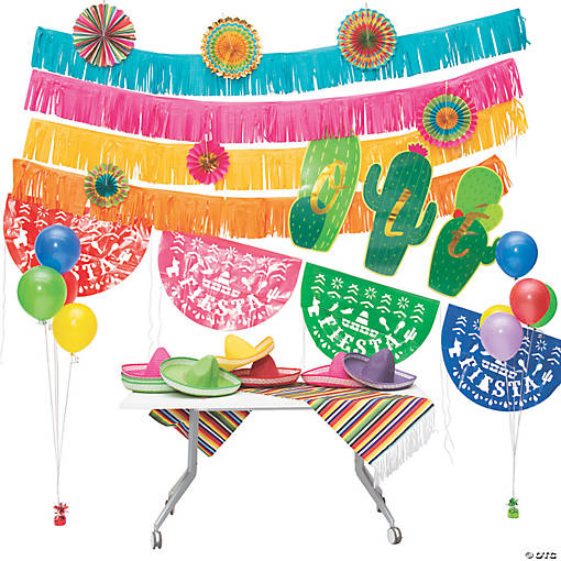 Fiesta Party Decorating Kit - 77 Pc.