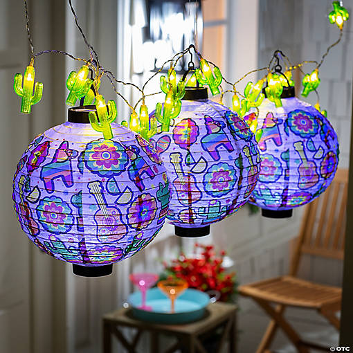 Fiesta Party Lights Decorating Kit - 5 Pc.
