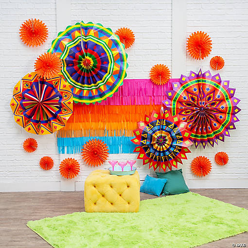 Fiesta Wall Decorating Kit - 20 Pc.