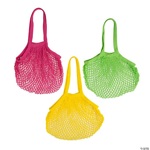 Fishnet Totes - 6 Pc.