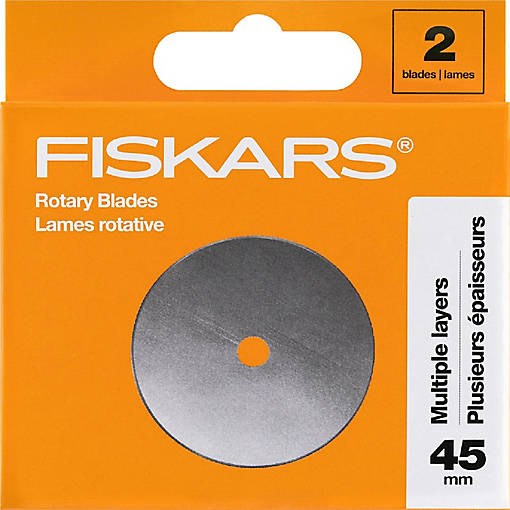 Fiskars Straight Rotary Blade 45mm 2/Pkg