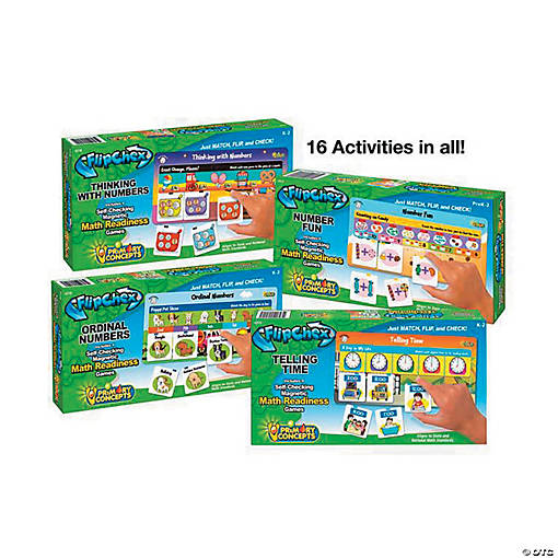 FlipChex - Math Readiness Set - 4 Pc.