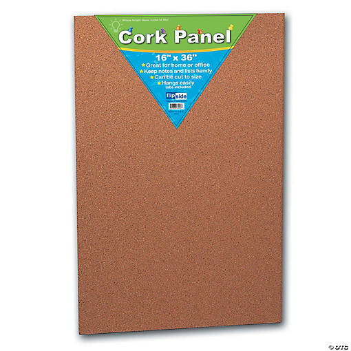 Flipside Cork Panel 16X36In, 2 Pack