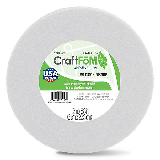 FloraCraft CraftFoM Disc-1.2"X8.8"