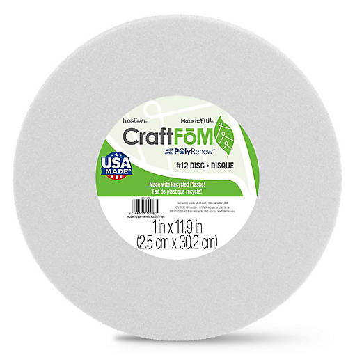 FloraCraft CraftFoM Disc-1"X11.9"