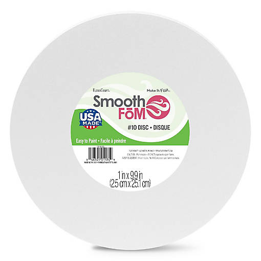 FloraCraft SmoothFoM Disc Bulk Pack-1"X9.9"