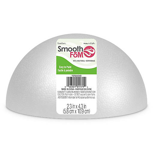FloraCraft SmoothFoM Half Ball-2.3"X4.3"