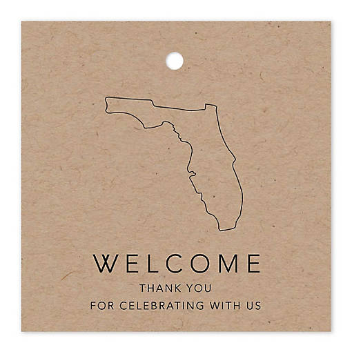 Florida Kraft OOT Tags 2in 24pk