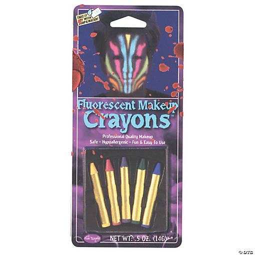 Fluorescent Makeup Crayons