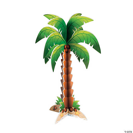 Foam Palm Tree Centerpiece