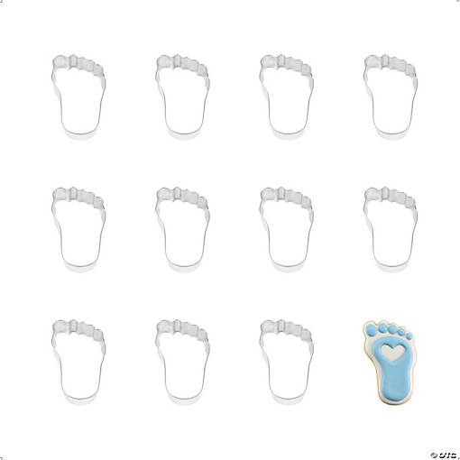 Foot 3.5" Cookie Cutters