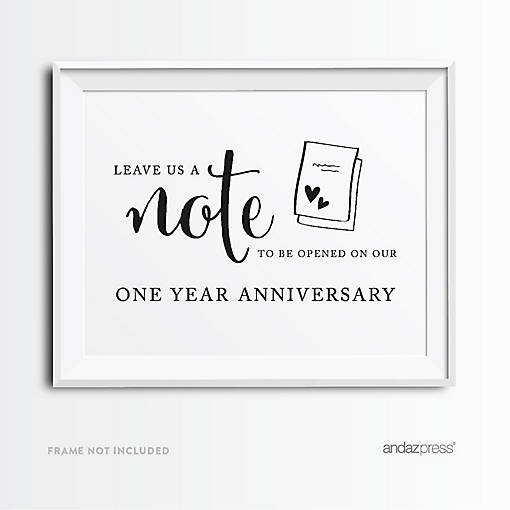 Formal Black White Time Capsule 8.5x11
