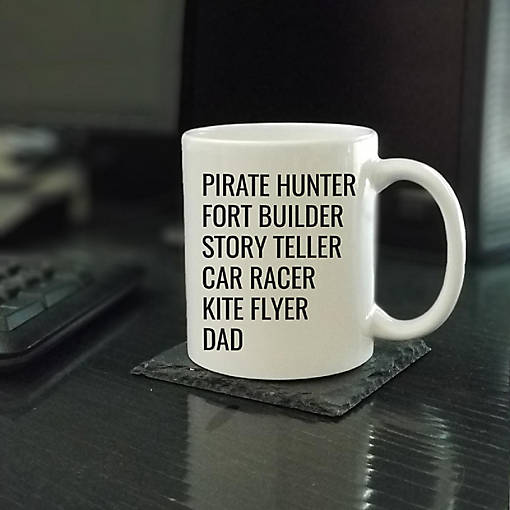 Fort Builder Pirate Hunter Dad Mug