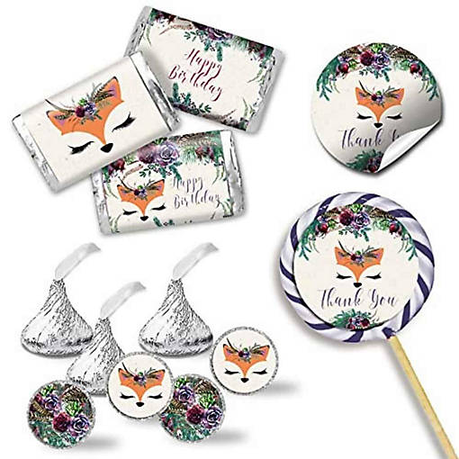 Fox Face Sticker Bundle 429pc. by AmandaCreation