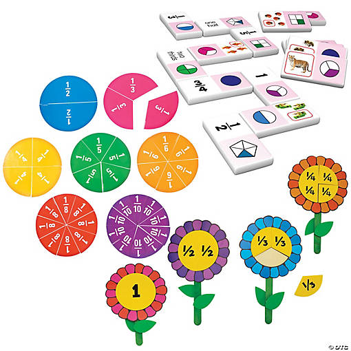 Fractions Educational Kit - 90 Pc.