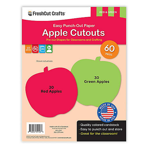 FreshCut Crafts Apple Cutouts