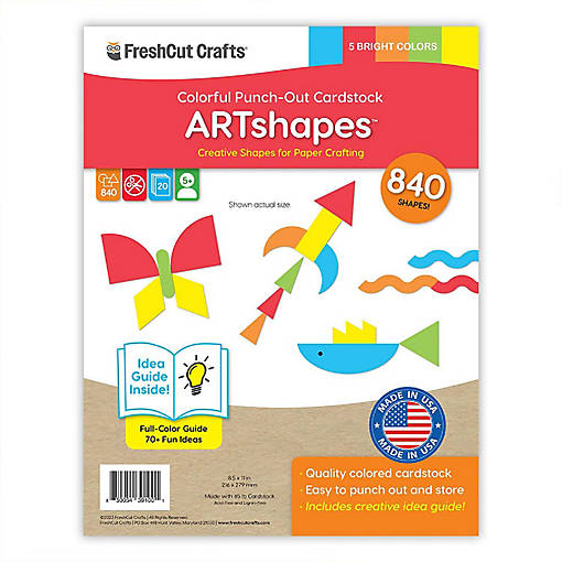 FreshCut Crafts Bright ARTshapes