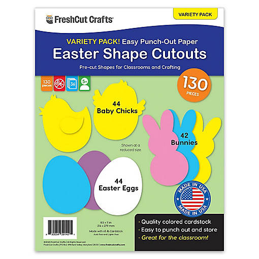 FreshCut Crafts Easter Shape Cutouts