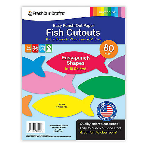 FreshCut Crafts Fish Cutouts