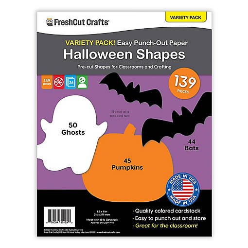 FreshCut Crafts Halloween Shape Cutouts