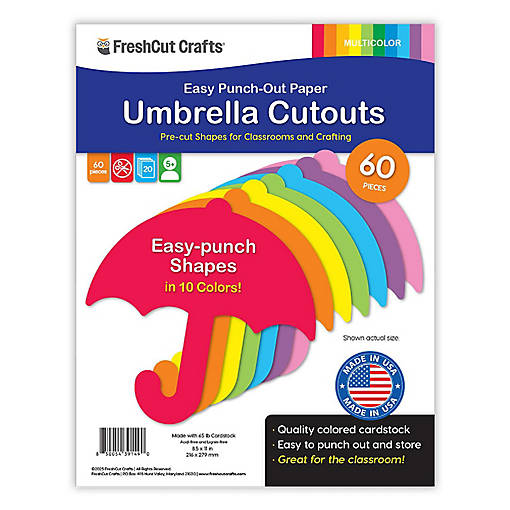 FreshCut Crafts Umbrella Cutouts