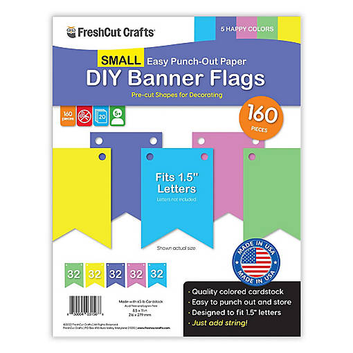 FreshCut Small Happy Banner Cutouts