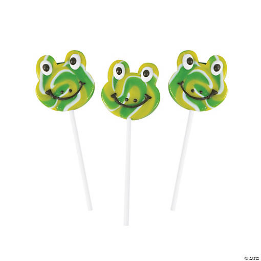 Oriental Trading : Customer Reviews : Frog Swirl Pop Lollipops