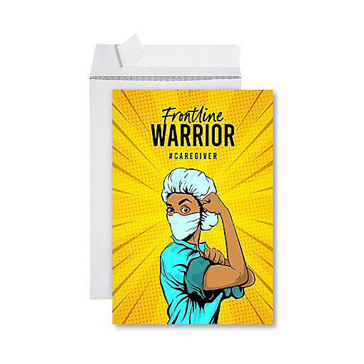 Frontline Warrior Jumbo Card 8.5x11IN