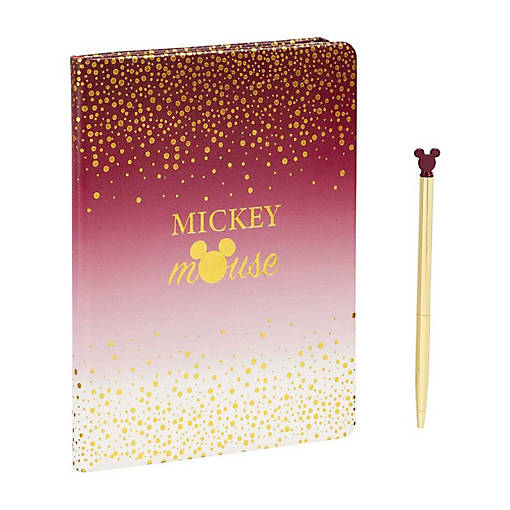 Funko Disney Mickey Mouse Notebook &amp; Berry Glitter Pen