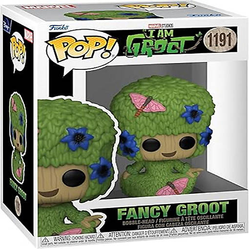 Funko Pop! Marvel: I Am Groot, Fancy Groot Vinyl Figure