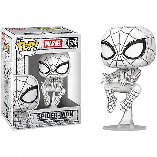 Funko Pop! Marvel Sketched: Spiderman #1574