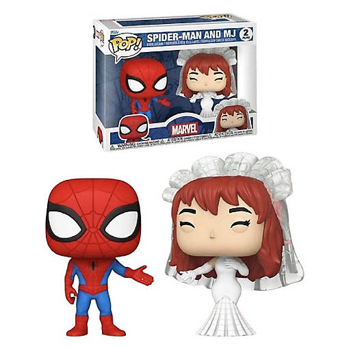 Funko Pop! Marvel: Spiderman &amp; MJ 2 pack