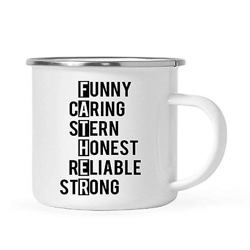Funny Strong Dad Traits 11oz Mug