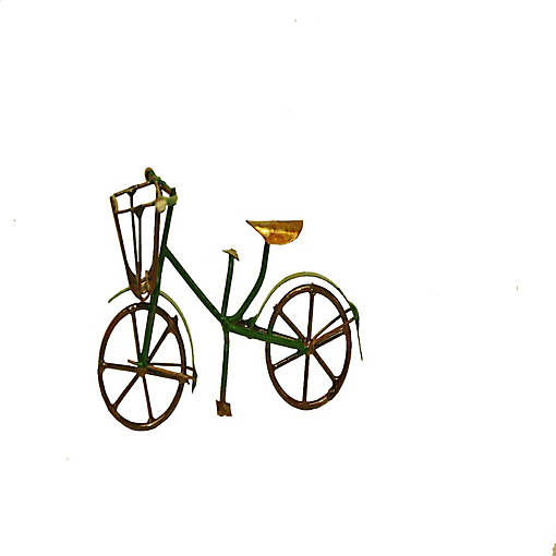 Garden Miniature Bicycle Green