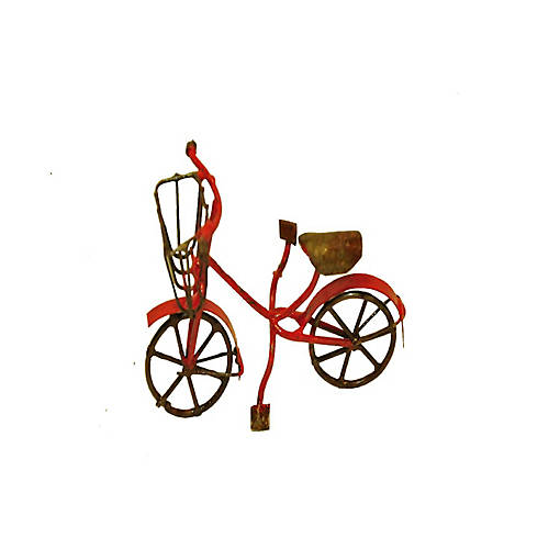 Garden Miniature Bicycle Red
