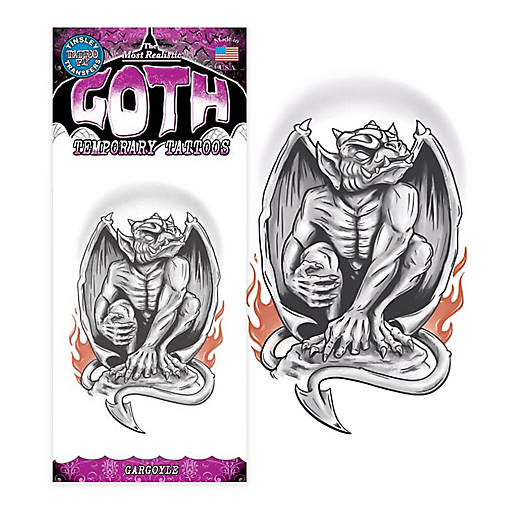Gargoyle Goth Tattoo Costume Accessory