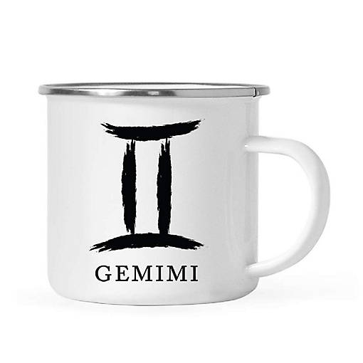 Gemini Zodiac Brushed 11oz Campfire Mug