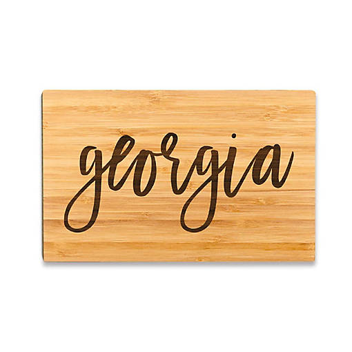 Georgia Bamboo Board 9.5x6