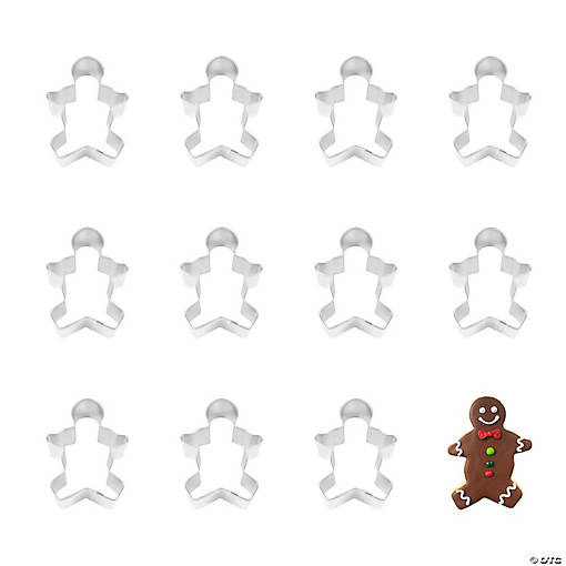 Gingerbread Boy 3.75" Cookie Cutters