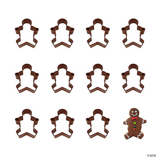 Gingerbread Boy 3.75" Cookie Cutters
