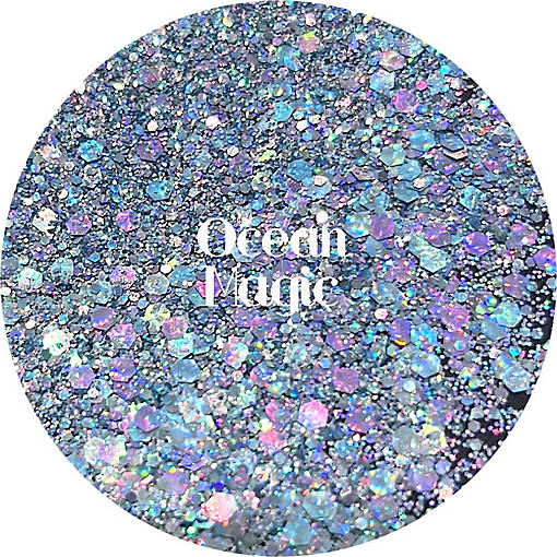 Glitter Heart Co. Glitter - Ocean Magic - 2 oz Bottle