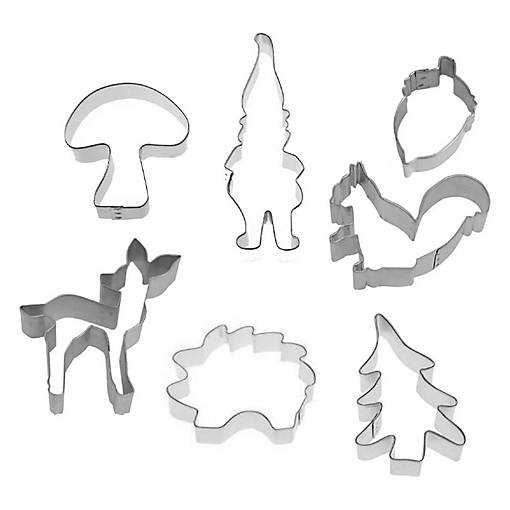 Gnome 7 Piece Cookie Cutter Set