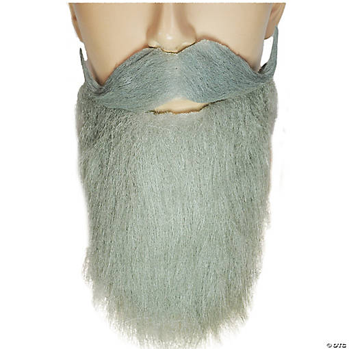 Goatee Mustache Full Grey